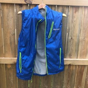 MARMOT MENS light weight running vest, large.